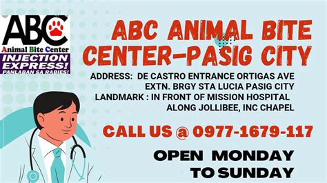 ccmm animal bite center pasig